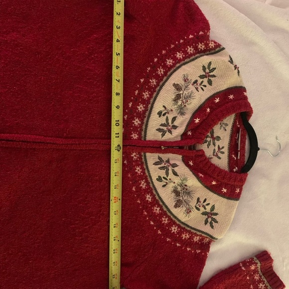 Croft & Barrow Vintage 90s Silk & Wool Blend Grandma Cottage Core Sweater - Picture 11 of 12